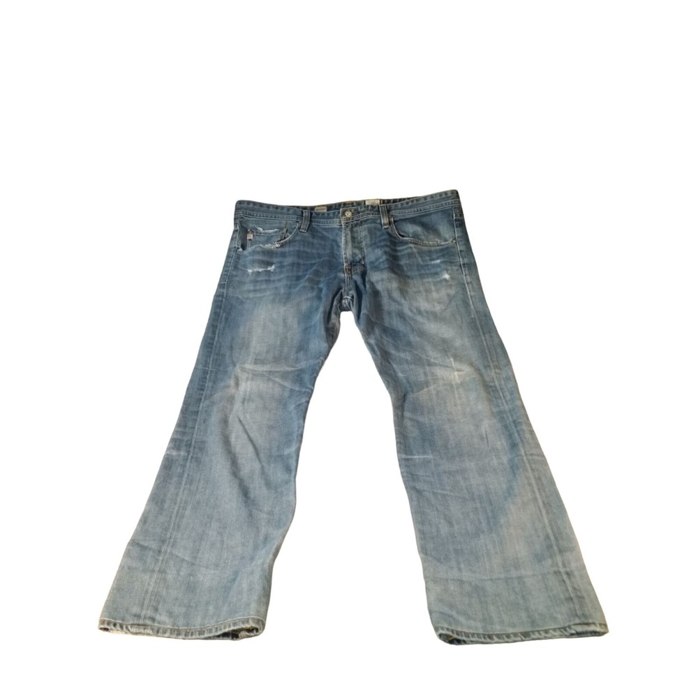 AG Adriano‎ Goldschmied Mens 38 Jeans Blue The Matchbox Slim Straight Pants
